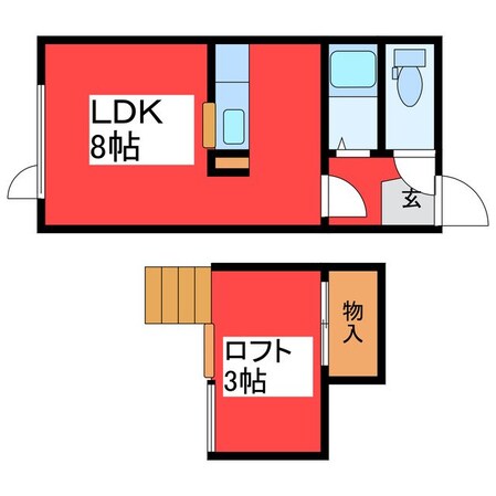 グラベラ月寒の物件間取画像